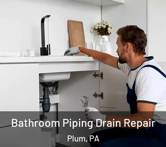  Bathroom Piping Drain Repair Plum, PA