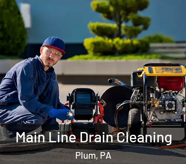  Main Line Drain Cleaning Plum, PA