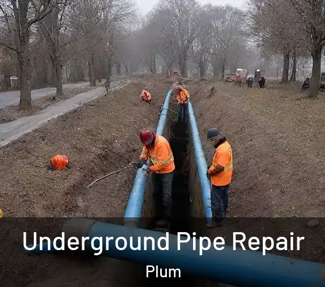  Underground Pipe Repair Plum
